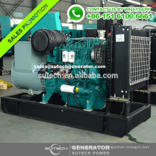 Abra o gerador diesel de 60kw Deutz com alternador da maratona